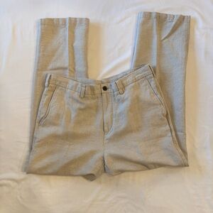 Caribbean Tan Chinos Versatile Linen/Cotton Blend